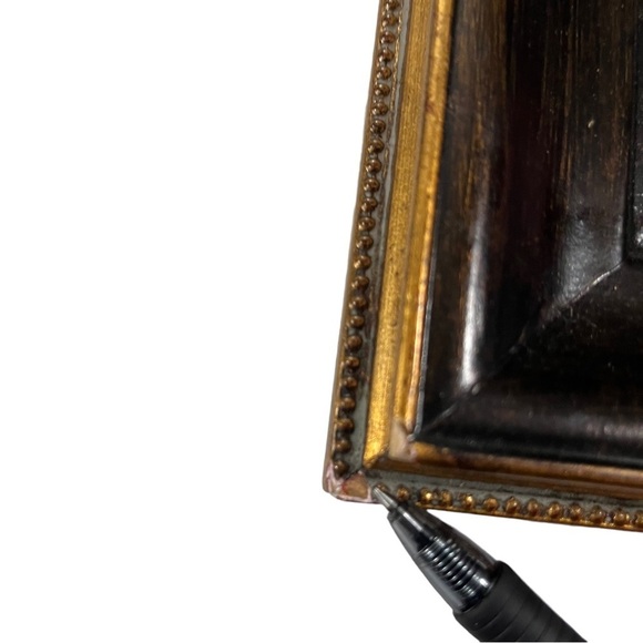 W. Burden Portrait & Landscape Beach Scene Professionally Framed Wall Art Signed - Picture 6 of 13